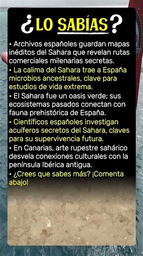 El Sahara: España te revela sus secretos más profundos