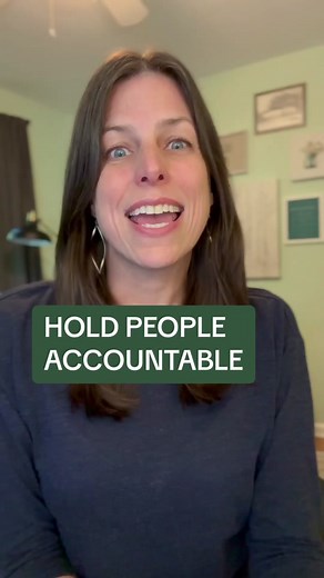 How to hold people accountable at work without being a jerk. #corporatelife #accountability #workplacecommunication