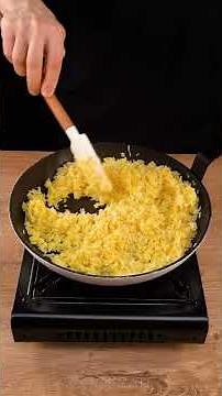Just rice and eggs! No one knows this delicious recipe!