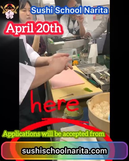 小川 洋利 on Instagram: "Our Omakase Master Course will begin on April 20 and run for two weeks. Applications are accepted through our website. As spaces are limited, we look forward to receiving your early registration. #sushischool #sushichef #sushi #sushischoolnarita #sushi lesson"