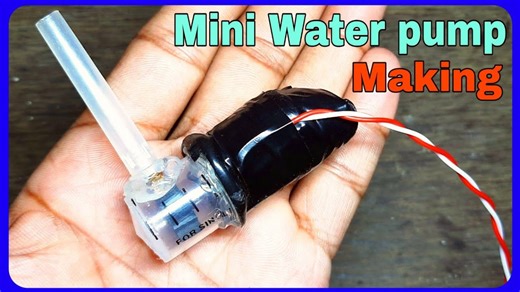 Mini Submersible Water Pump: Easy Home Project