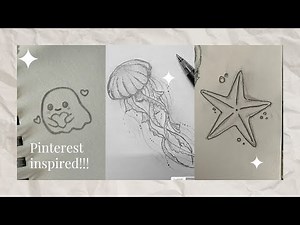 Pinterest Aesthetic Sketches | Cute Drawing Ideas