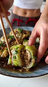 2.9M views · 78K reactions | Napa Cabbage Rolls with Tofu Veggie...