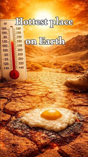 Hottest place on earth #historyfacts #fyp