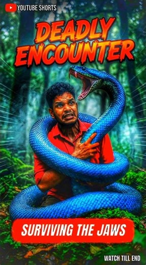 Deadly Transformation: Neon Eagle vs. Giant Blue Snake! 🦅🐍