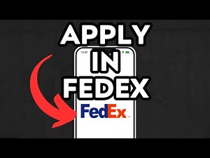 NEW! How To Apply In Fedex
