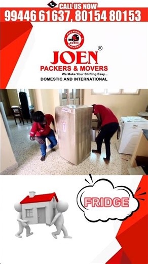 FRIDGE PACKING | Joen Packers And Movers | #fridge #packersandmovers