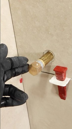 Shower Plumbing Tile Tips - #shorts #tileshower #homerepairtutor