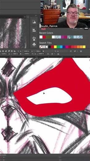 Drawing Angry Eyes: Anime Character Design Tutorial #shorts