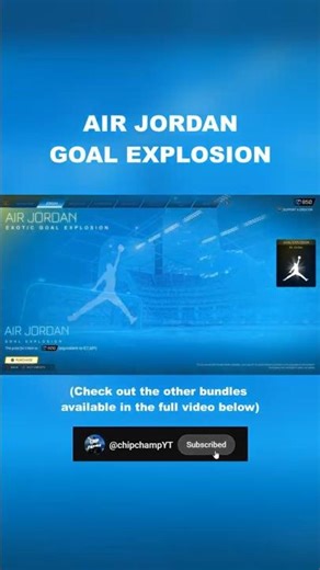AIR JORDAN GOAL EXPLOSION in Rocket League Item Shop 🏀🏀