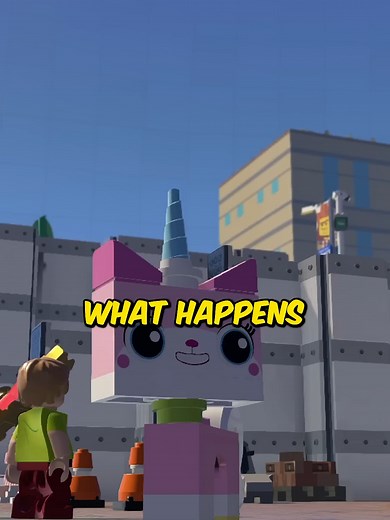 What happens when Unikitty gets Angry in LEGO Games #lego #gaming #legogames