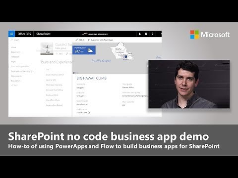 Zero code business process apps in SharePoint with PowerApps and Microsoft Flow