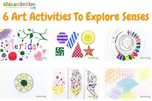 6 Art Activities to Explore Senses