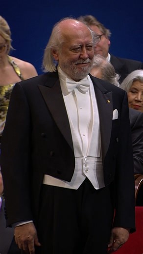 “It is László Krasznahorkai’s greatness as a writer to have succeeded in combining an artistic gaze, entirely free of illusion, that sees through the fragility of the orders established by man, with an unwavering faith in the power of literature.” Anders Olsson, member of the Swedish Academy and Chair of the Nobel Committee for Literature, addresses this year's literature laureate . Watch the very moment Krasznahorkai receives his prize - congratulations! | Nobel Prize