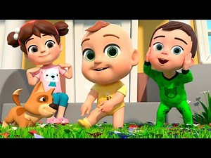 Head Shoulders Knees & Toes | Newborn Nursery Rhymes & Kids Songs