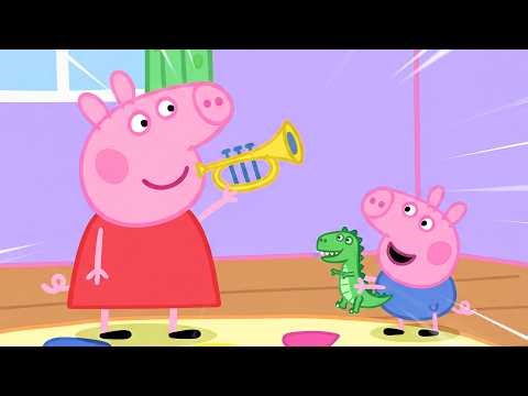 Peppa Pig And The Toy Trumpet🎺🔊| Peppa Pig Funny Animation