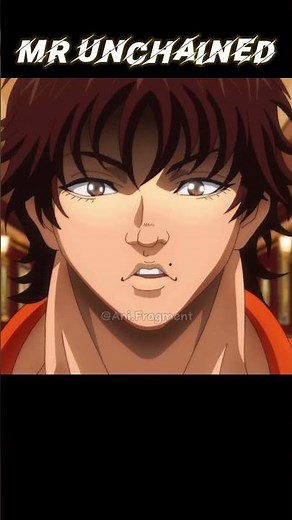 Baki met Mr Unchained in prison👀😲|Baki Hanma| #anime #animemoments #baki