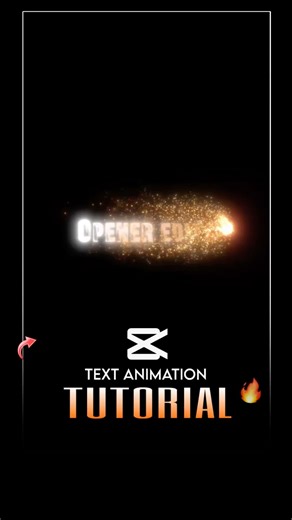CAPCUT | TEXT ANIMATION LIKE AE 🔥| #shorts #edit #tutorial #viral