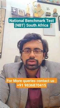 National Benchmark Test (NBT) South Africa Explained | Exam Pattern & Prep #NBT #SouthAfrica