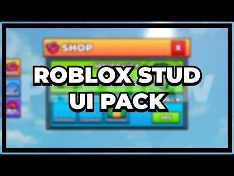 FOR SALE: Roblox brainrot stud UI pack