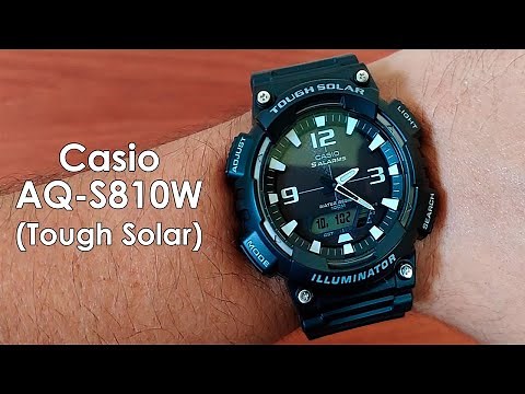 Casio AQ-S810W Tough Solar - One of the best non-G-shock from Casio - Unboxing and Specs