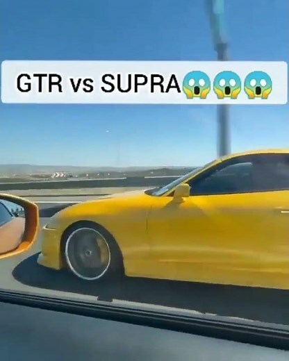 Nissan GTR vs Toyota Supra