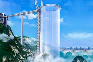 China Has The World's HIGHEST Sky Corridor Waterfall & It's F*#%ing Mind Blowing | Curly Tales