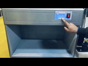 Colour Matching Cabinet (CAC i18) Lights - D65, CWF, UV, INCA, TL84 (Optional light -TL83, etc )