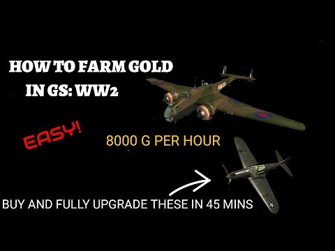 GS: WW2 - How to get gold rapidly (Easy and effective tutuorial)