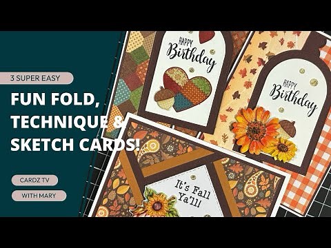 THREE FALL CARDS YOU’VE GOT TO MAKE!