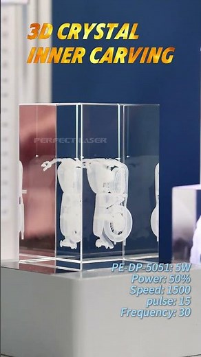 Desktop 3D Crystal Engraver - Affordable UV Laser Tech