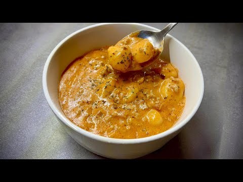 Ez a gnocchi leves most az internet kedvence - és nem véletlenül! 🍲 @O&T konyhája