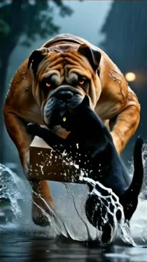 Fight over the mysterious cardboard box #shorts #cat #funny #cute #viral #dog