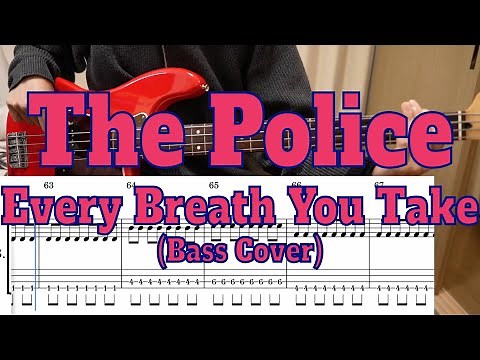 The Police - Every Breath You Take | Bass cover + TAB