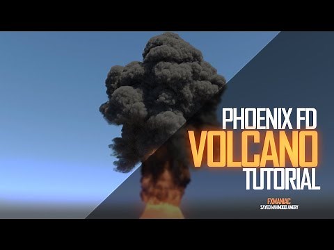 Phoenix FD - 3dsmax Volcano Tutorial