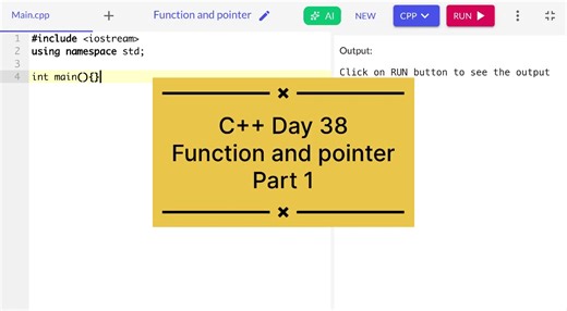 Cpp Day 38 part 1 👩‍💻📚📝 Function and pointers😱📚👩‍💻📝 #computerscience2026 #programmingfundamentals #programming #coding #creatorsearchinsights