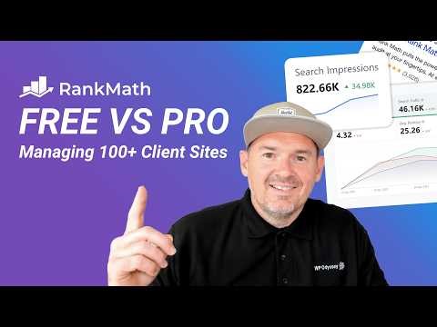 Rank Math Free vs Pro in 2026 - 100+ Client Sites Reveal