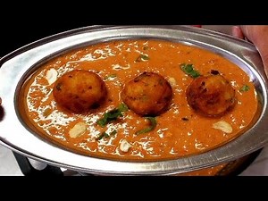 Malai Kofta Curry Video Recipe - Cheese Balls in Creamy Curry Gravy