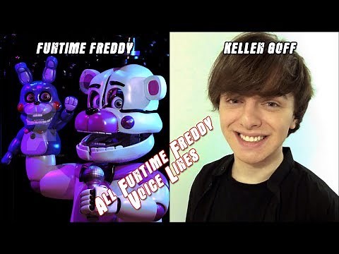 Funtime Freddy All Voice Lines And Voice Actor | Custom Nights Sister Location