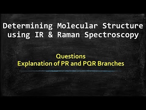Determining Structure using Raman and IR Spectroscopy (PQR Branches)