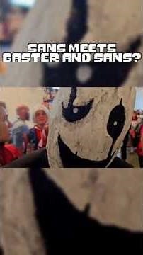 Sans Meets Gaster and Another Sans at Dragon Con 2025