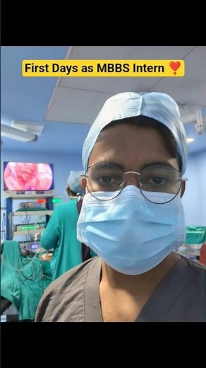 First Day as MBBS Intern ❣️ #doctormotivation #doctor #mbbs #mbbslife #mbbsvlog #shorts #viral #neet