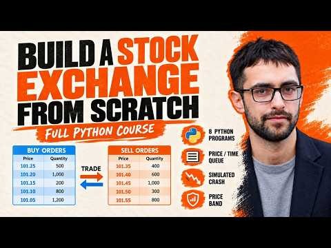 Build a Stock Exchange From Scratch — Full Python Course