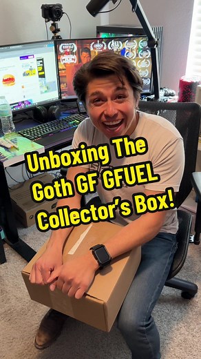 Unboxing the Goth GFUEL Collector’s Box