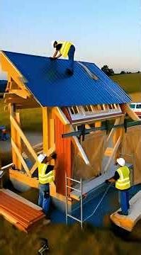 Watch This Barn Rise in the Countryside 🌾 | Satisfying Timber Frame Build