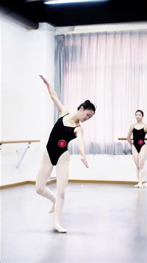 Black Leotard Dance Students 🖤🩰 Flexibility & Splits Training#split #flexibility #skills #girl