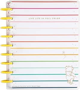 Happy Planner Disney 2023 Daily Planner for July 2023 to June 2024, 12-Month Daily, Weekly, Monthly Planner, Dashboard Layout, Winnie the Pooh True to You Theme, Classic Size, 7 Inches by 9 3/4 Inches