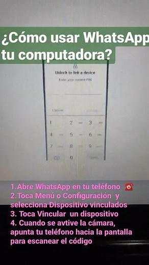 ¿Cómo usar WhatsApp en tu computador?