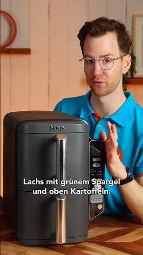 So kann wirklich jeder kochen! 👨🏻‍🍳 #airfryer #rezepte #ninja #heissluftfritteuse