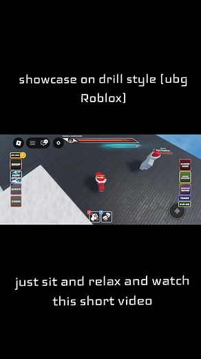 #ubg#roblox#drillstye showcase on drill style